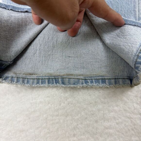 Abercrombie & Fitch Jeans Women's 36/22S Blue 90s Straight Ultra High Rise Denim - Picture 11 of 13